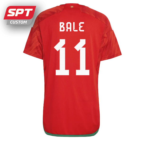 Bale #11 - adidas Wales Home Jersey